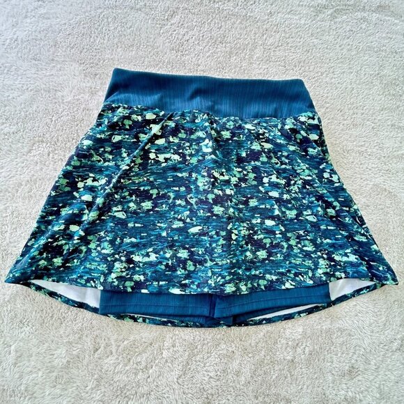 Smartwool Skort Green Merino Wool Blend Womens XS Activewear Performance - Picture 1 of 12